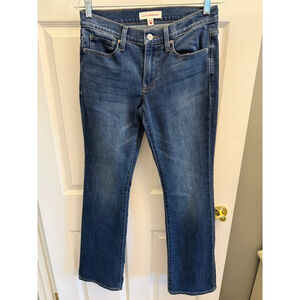 Lucky Brand Sweet Boot women's blue medium wash stretch denim bootcut jeans sz 4